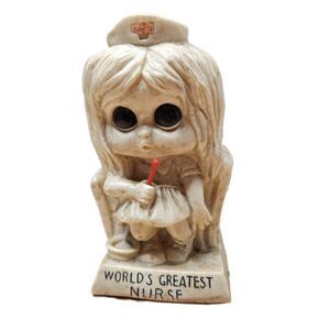 World’s Greatest Nurse – W&R Berries 1973 #9070 – Made in USA Figurine